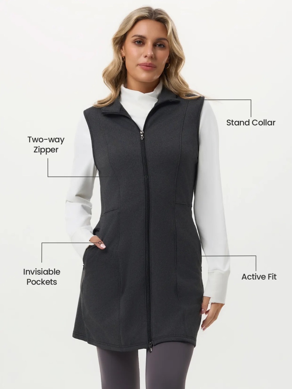 Title Nine Passport Zip Front Dress.